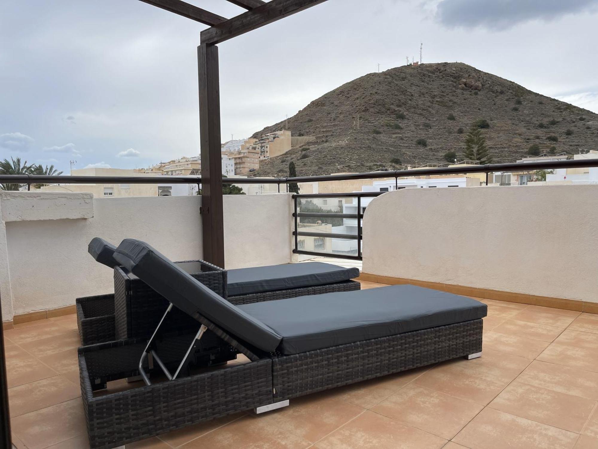 Апартаменты Atico Carboneras Con Fantastica Terraza Экстерьер фото