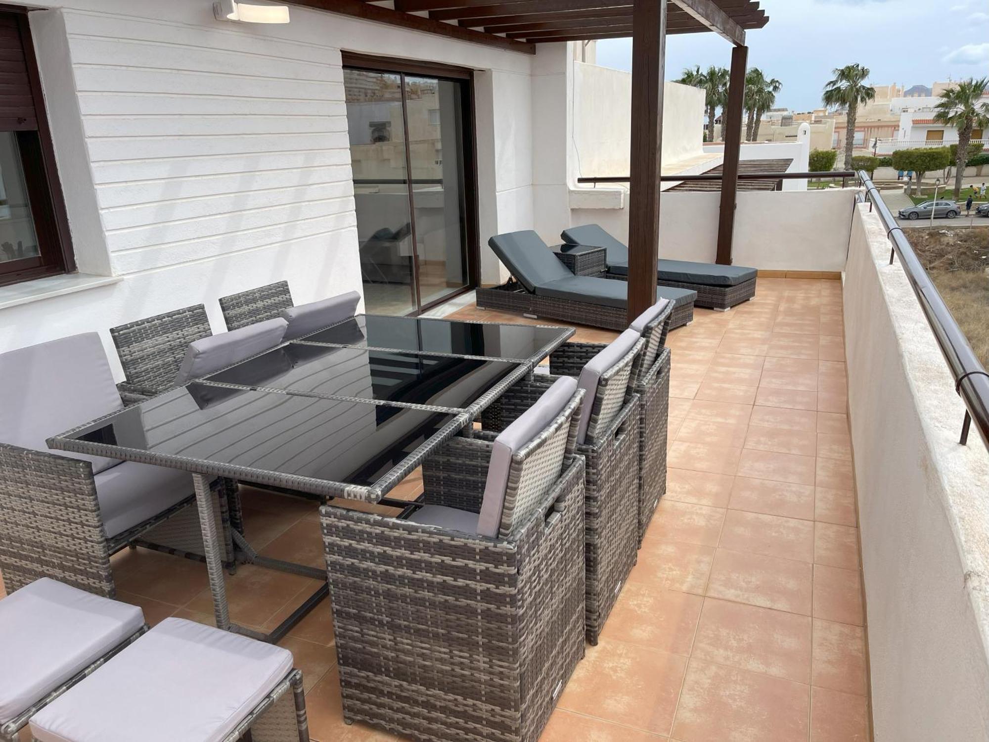 Апартаменты Atico Carboneras Con Fantastica Terraza Экстерьер фото
