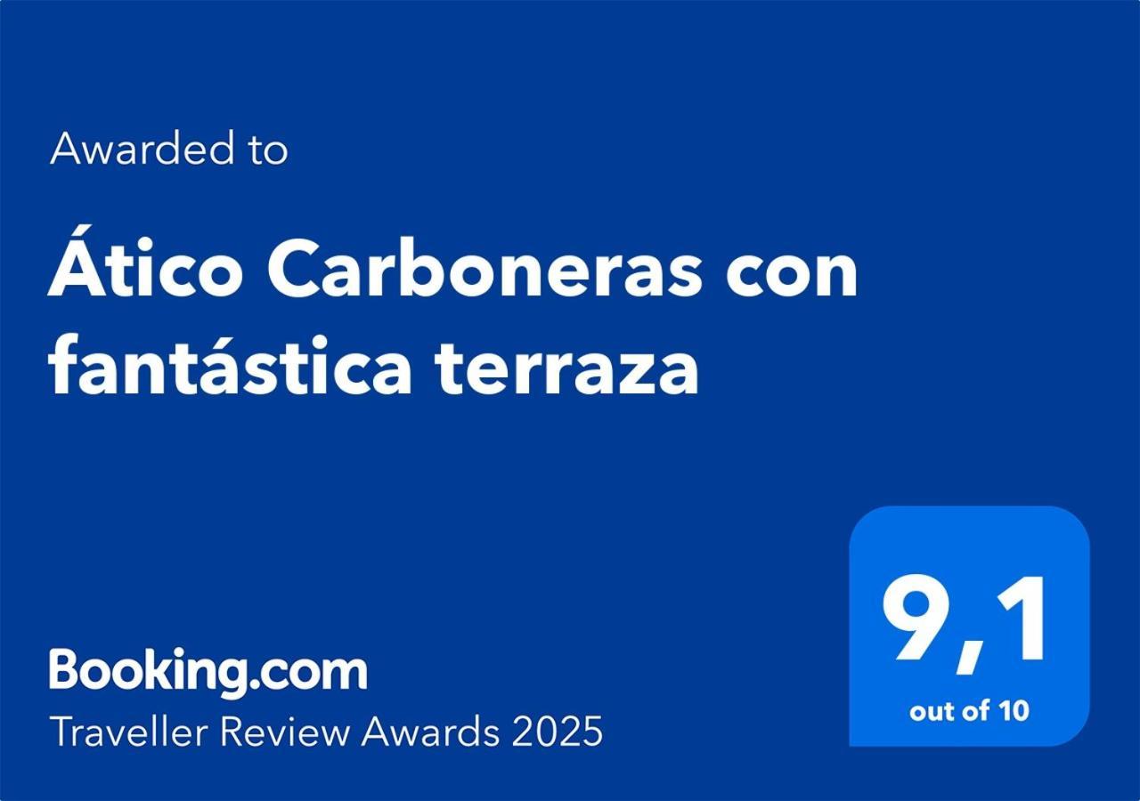 Апартаменты Atico Carboneras Con Fantastica Terraza Экстерьер фото